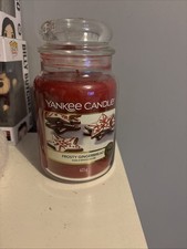 Yankee Candle Scented Candle Frosty Gingerbread Large Jar Candle, 623g