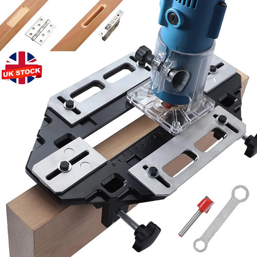 Wooden door hinge jig lock - hinge,