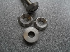 Lambretta sx special tv li gp ts1 legshield stainless steel solid cup washers.