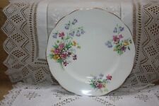 12  Queen Anne China Salad /Dessert Plate 20.5 cm  "Old Country Spray" c1950's  