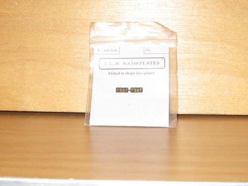 Etched cab and smoke - c.g.w.,