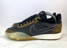 Nike Womens Waffle Racer 2X Leopard Black Grey White Trainers UK 7.5