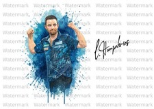 Luke Humphries Darts Signed