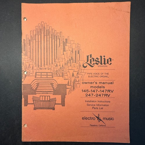 Vintage leslie 145 - vintage,