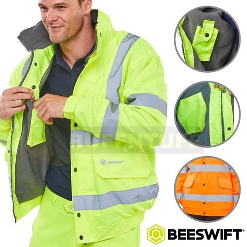 Vis bomber jacket unisex - bomber,