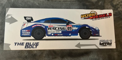 Cmj car blue bolt - car, remote