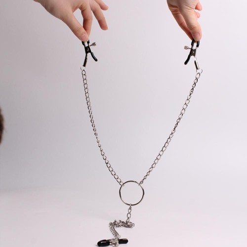 Breast clamps clips with - breast,