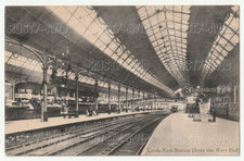 OLD POSTCARD LEEDS RAILWAY