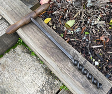 Vintage Marples & Sons 1" T Handled Hand Auger Drill Bit Hole Boring Old Tool