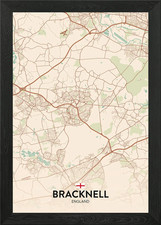 Bracknell UK Framed Wall Art