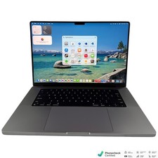 Apple MacBook Pro 16 Inch 2021 M1 Pro 16GB RAM 512GB SSD 16-Core GPU Grey