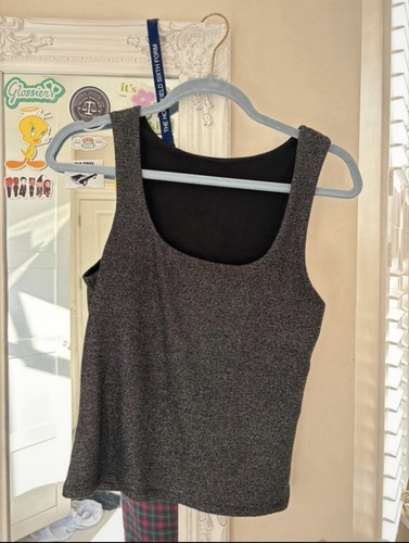 Black and silver - black, sparkly