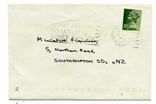 Unusual Stoke cover coding desk M with all dots test code 63/63 1973 large dots