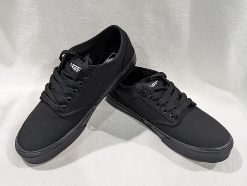 Vans atwood black canvas men - vans,