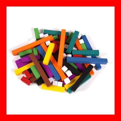 Plastic cuisenaire rods - plastic,
