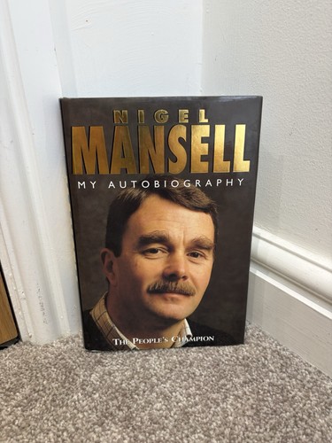 Signed nigel mansell my - signed, mansell: