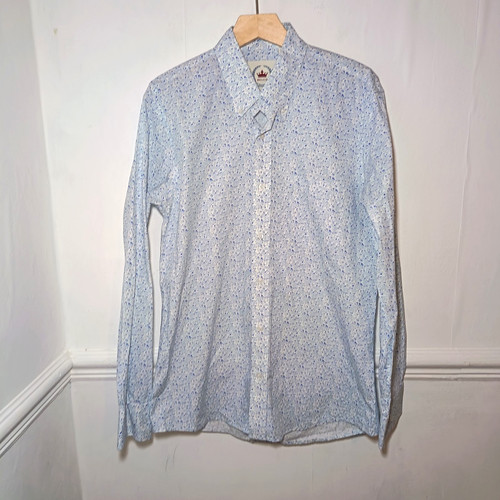 Relco mens top blue - blue, l