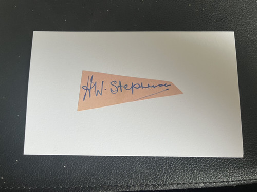 Harold stephenson former - w,