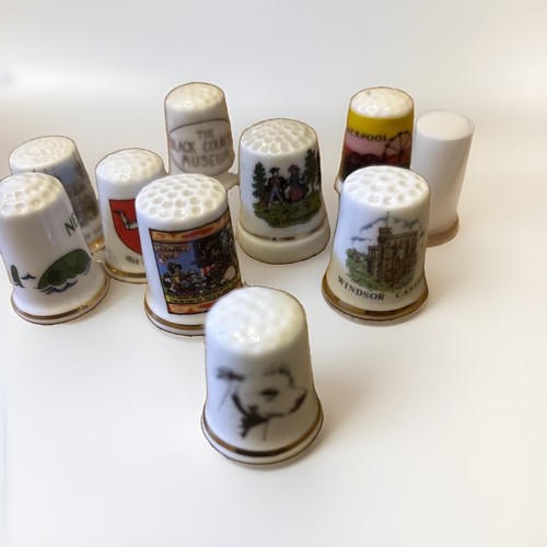 Vintage china thimbles - china,
