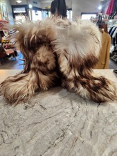 Vintage 1970s Yeti Boots Goat