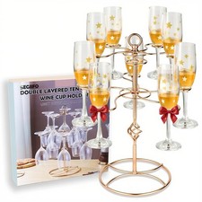 Champagne Tree Stand for 10