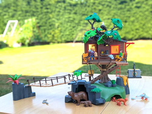 Playmobil adventure tree house - tree,