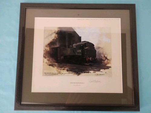 David shepherd framed signed - david,