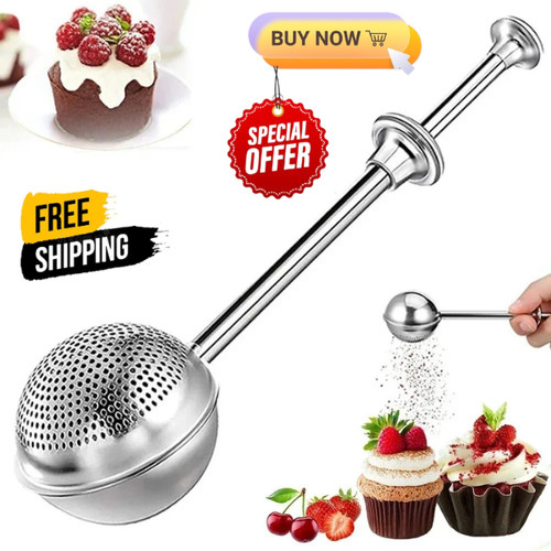 Powder sugar shaker duster - shaker,