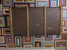 Vintage travel luggage trunk - vintage,