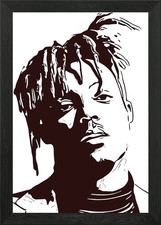 HipHop Angel Juice WRLD Framed