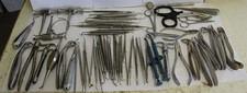 60 x Vintage Medical Surgical Dental Tools