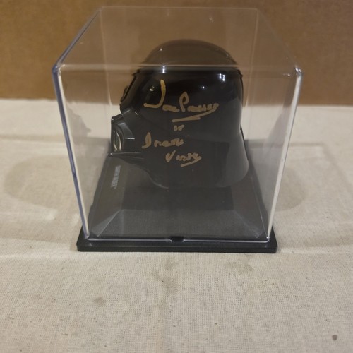 Darth vader helmet signed - vader, by