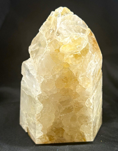 Golden honey calcite freeform - calcite,