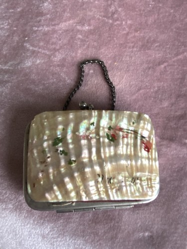 Antique mother pearl silver - of,