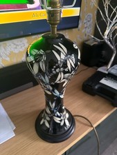 Moorcroft table lamp. Rare