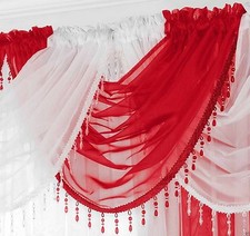 Ready made voile swag - ready,