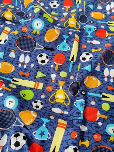 Sports cotton fabric - cotton, 145gsm