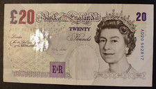 BANK OF ENGLAND £20 note 1999
