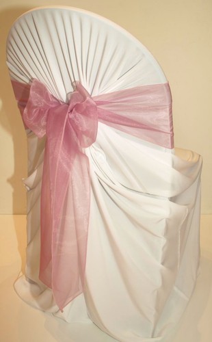 Pack organza chair cover - 25,