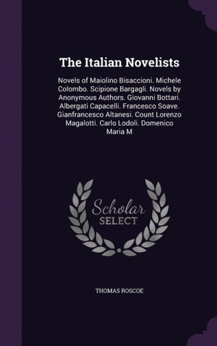 Roscoe italian novelists - roscoe,