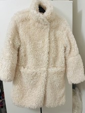 New H&M fluffy Cream Coat