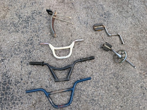 Lot bmx bike parts - of,