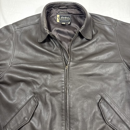 Bomber leather jacket mens - bomber, xxl