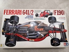 TAMIYA 1/12 Big Scale Ferrari 641/2 (F190) Formula One Plastic Model Car Kit