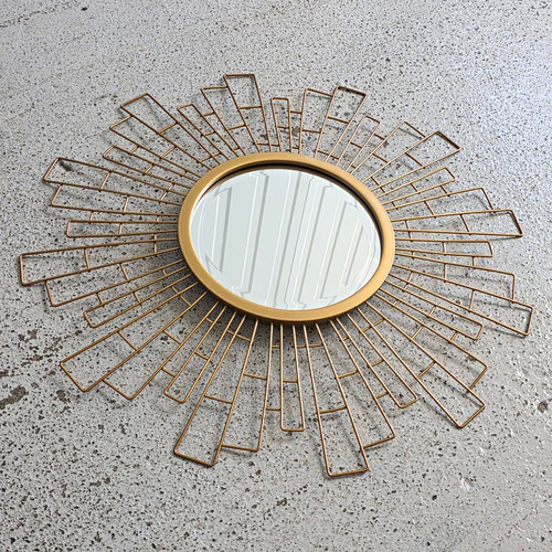 Gold sunburst starburst metal - gold, sunburst/starburst