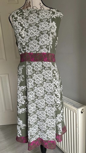 Monsoon floral midi tea dress - floral,