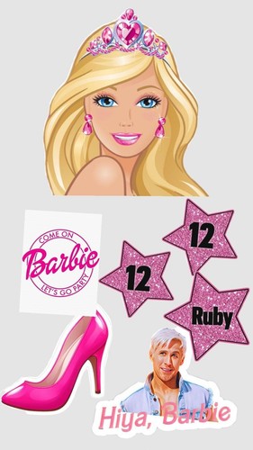 Handmade barbie themed - handmade, large