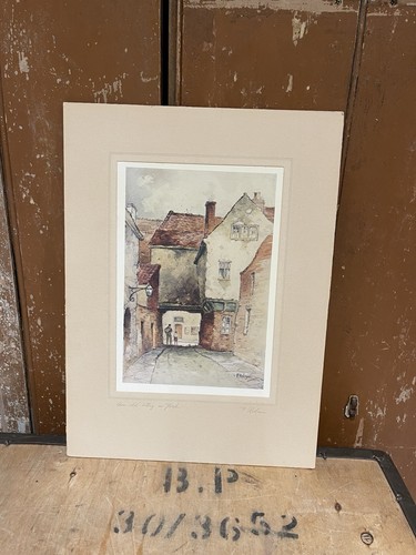 Picture print view - of, old