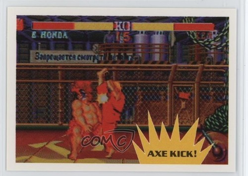 1993 topps street fighter - fighter, ii