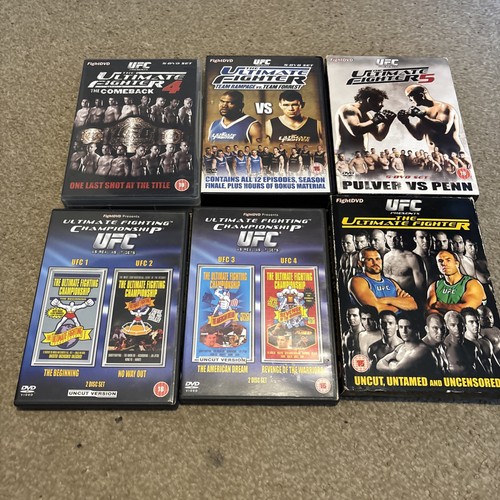 Ufc mma dvd bundle pride - ufc,